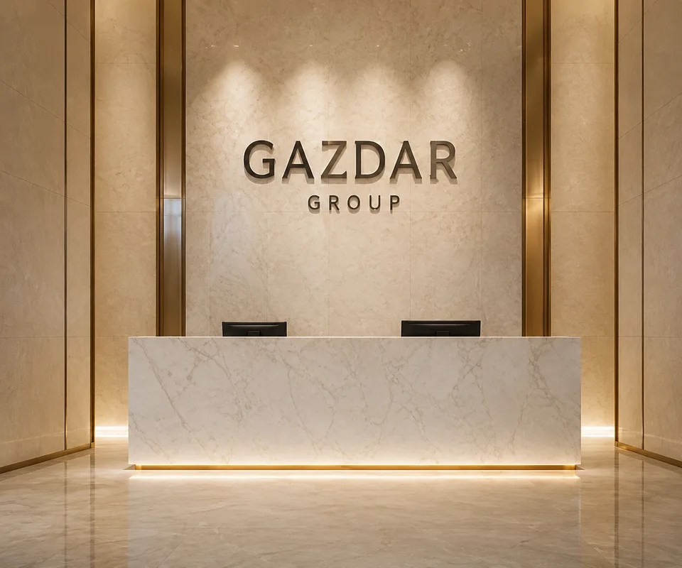 Gazdar Group reception lobby